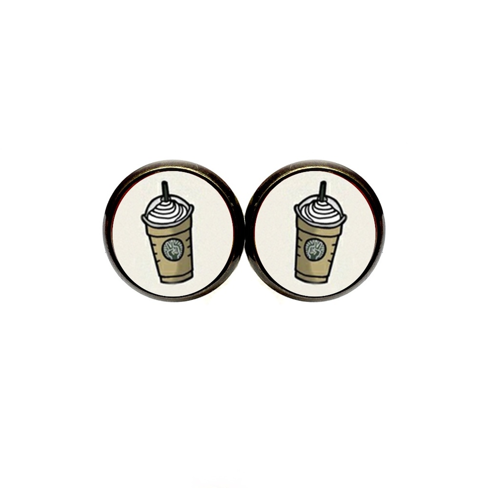 Frappucino Coffee Earrings